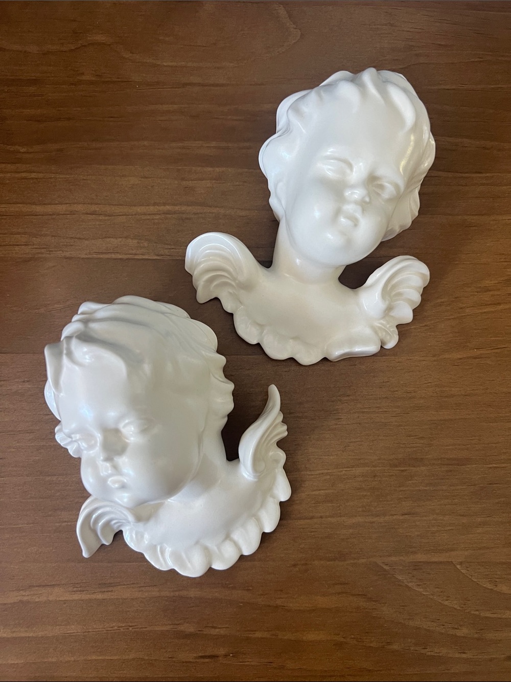 Vintage Angel Bust Hangings Small x2